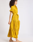 MILLE Clothing Victoria Dress in Marigold Eyelet
