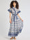 MILLE Clothing Victoria Dress in Navy Floral