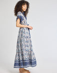 MILLE Clothing Victoria Dress in Navy Floral