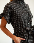 MILLE Clothing Victoria Dress in Polka Dot