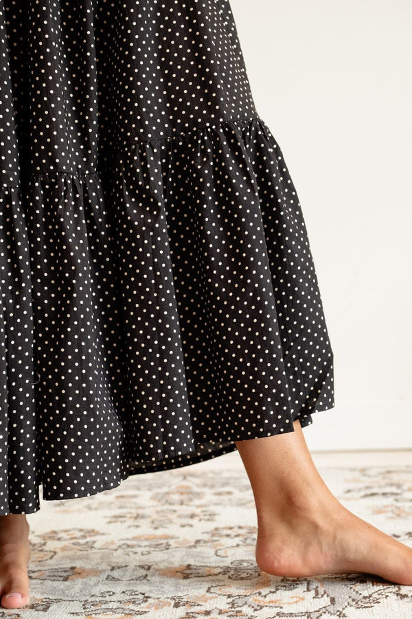 Victoria Dress in Polka Dot — view 3