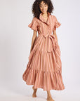 MILLE Clothing Victoria Dress in Santa Fe Stripe