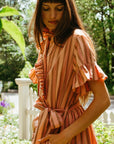 MILLE Clothing Victoria Dress in Santa Fe Stripe