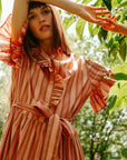 MILLE Clothing Victoria Dress in Santa Fe Stripe