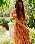 MILLE Clothing Victoria Dress in Santa Fe Stripe