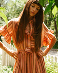 MILLE Clothing Victoria Dress in Santa Fe Stripe