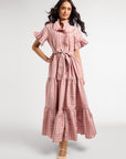 MILLE Clothing Victoria Dress in Sugarplum Plaid
