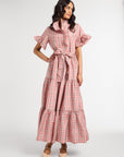 MILLE Clothing Victoria Dress in Sugarplum Plaid