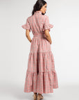 MILLE Clothing Victoria Dress in Sugarplum Plaid