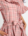 MILLE Clothing Victoria Dress in Sugarplum Plaid
