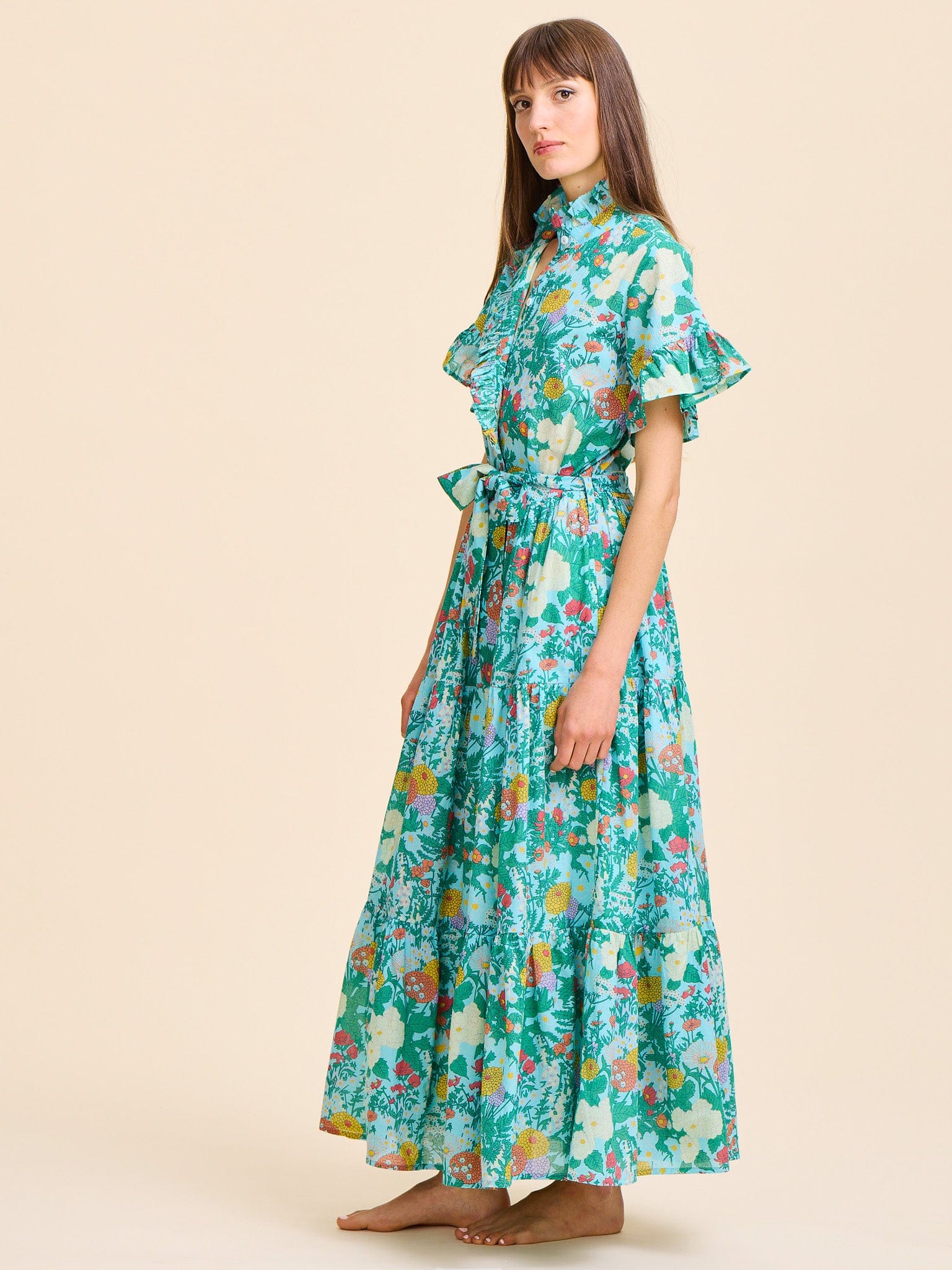 Victoria Dress in Swedish Garden