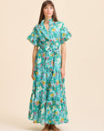 MILLE Clothing Victoria Dress in Swedish Garden