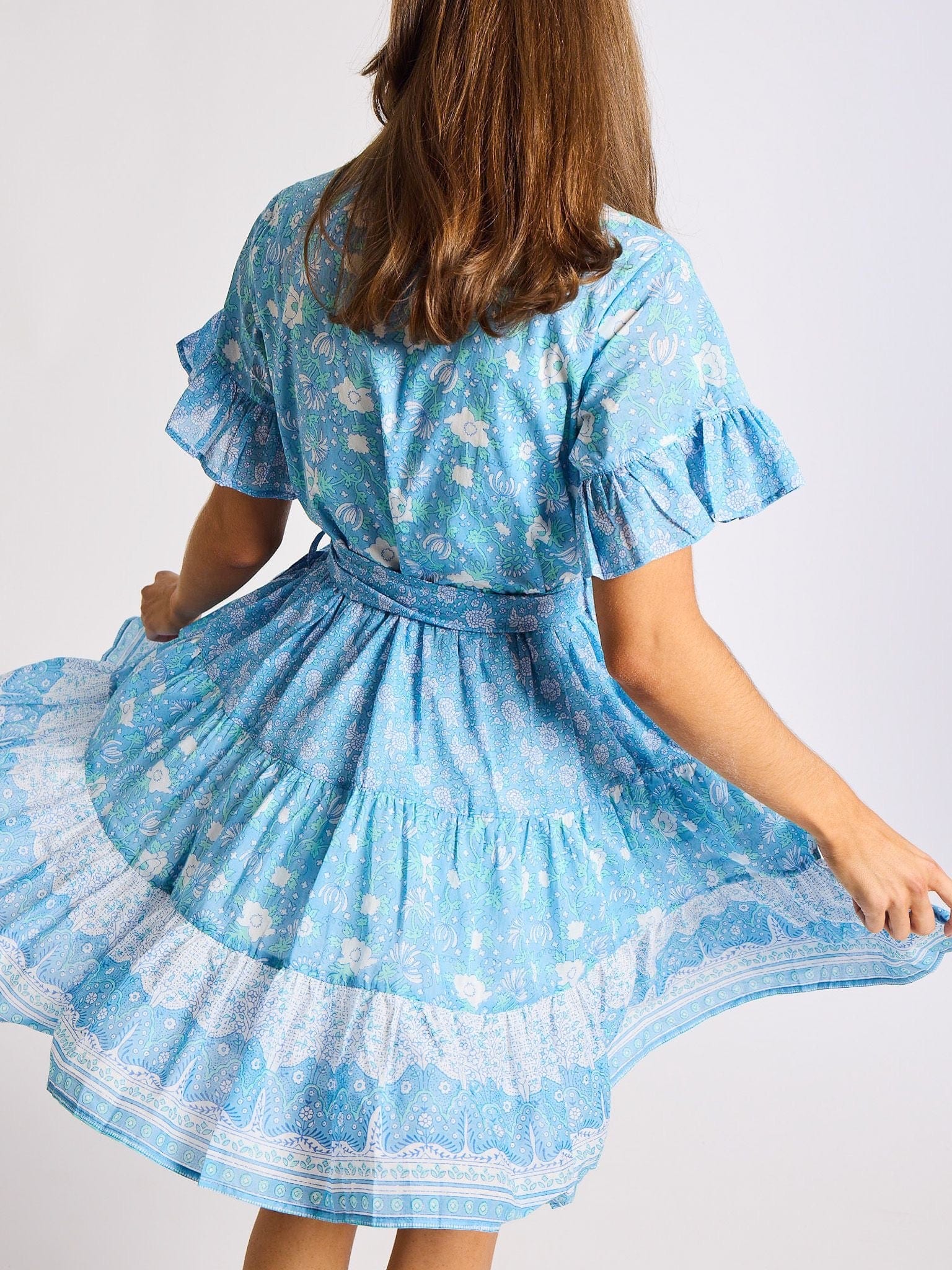MILLE Clothing Violetta Dress in Charleston Floral