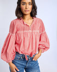 MILLE Clothing Vivienne Top in Red Gingham