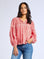 MILLE Clothing Vivienne Top in Red Gingham