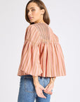 MILLE Clothing Vivienne Top in Santa Fe Stripe
