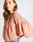 MILLE Clothing Vivienne Top in Santa Fe Stripe