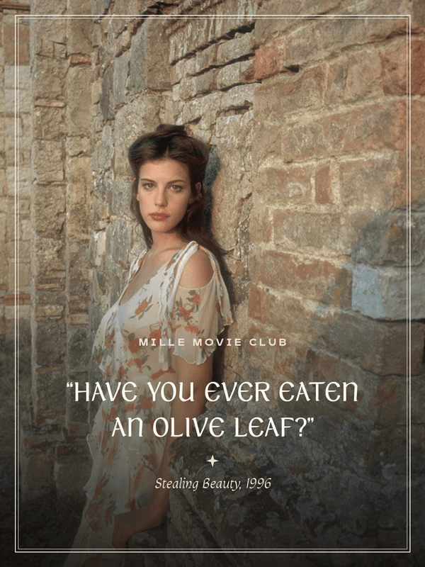Mille Movie Club - Stealing Beauty - August 24th — view 8