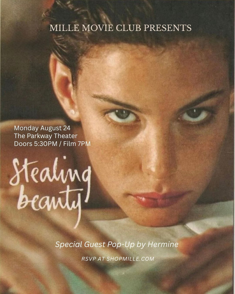 Mille Movie Club - Stealing Beauty - August 24th