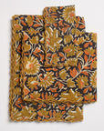 MILLE Home & Garden Scalloped Dinner Napkins, Set of 4