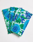 MILLE Home & Garden Scalloped Dinner Napkins, Set of 4