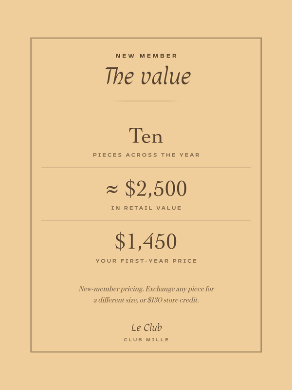 Le Club — The Mille Membership — view 3