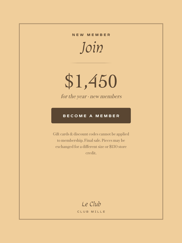 Le Club — The Mille Membership — view 5