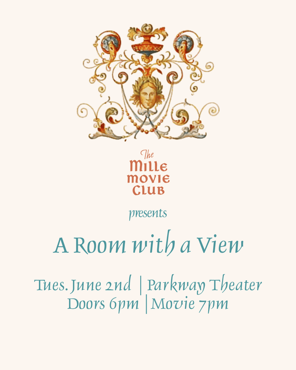 MILLE MOVIE CLUB - A ROOM WITH A VIEW - JUNE 2ND — view 5