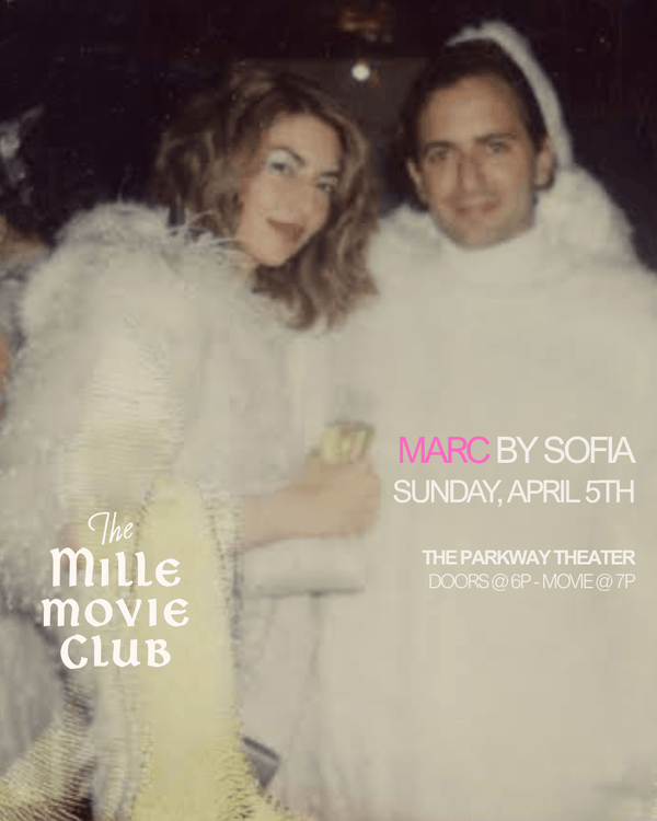 MILLE MOVIE CLUB - MARC BY SOFIA - APRIL 5th — view 4