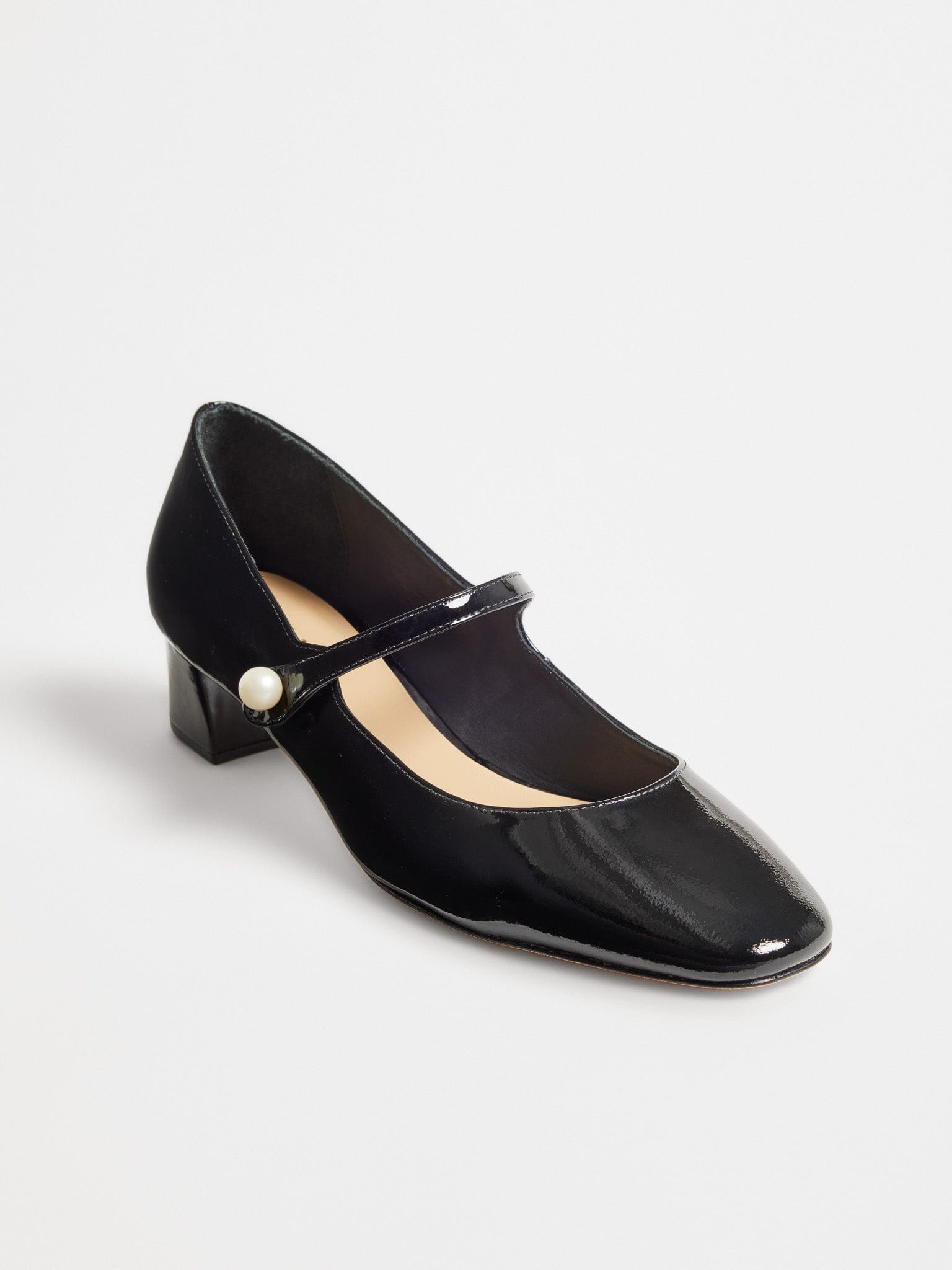 blue dress for baby girl Black Mary Jane shoes, Women T-Bar Shoes -Anneliese main image 1