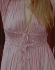 Nora Dress in Tango Stripe
