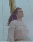 Thea Top in Rose Eyelet
