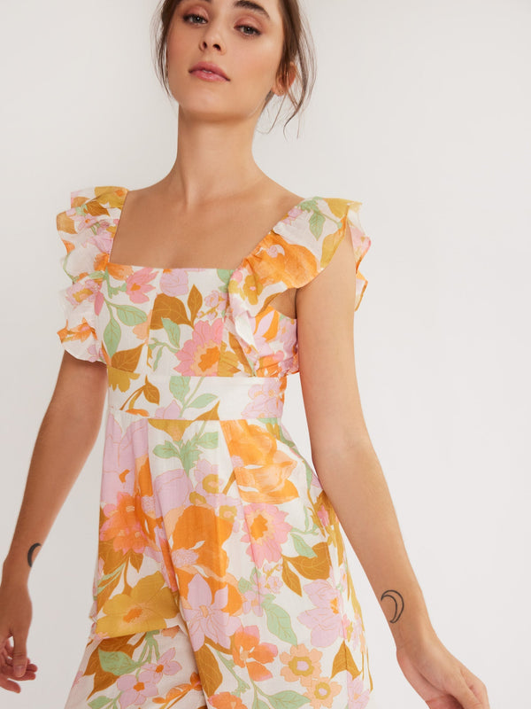 Alessia Jumpsuit in Harmony Floral — view 5