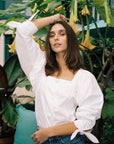 MILLE Clothing Alma Top in White