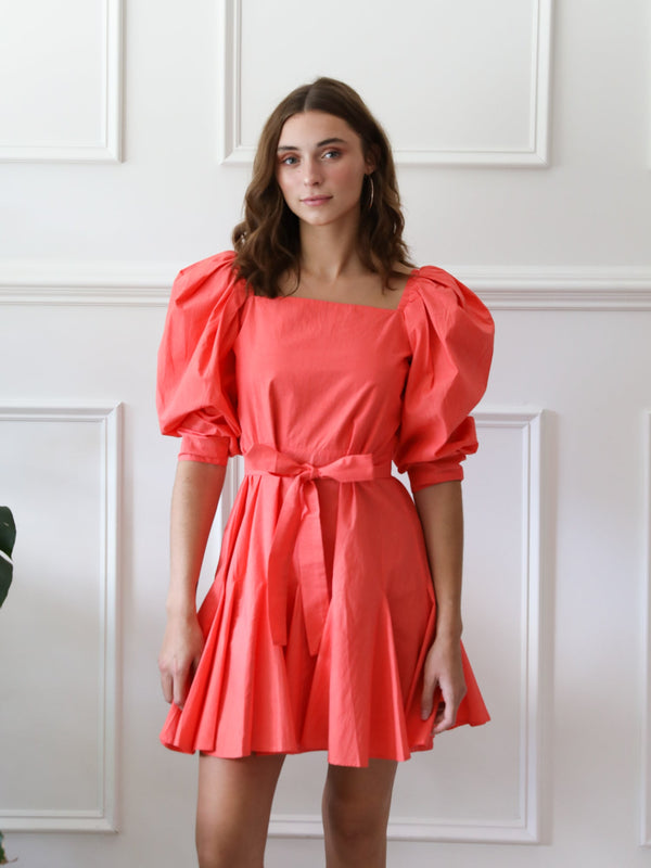 Anais Dress in Melon — view 1