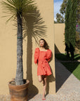 MILLE Clothing Anais Dress in Melon