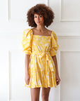 MILLE Clothing Anais Dress in Yellow Zinnia