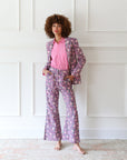 MILLE Clothing Anita Pant in Purple Rose