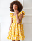 MILLE Clothing Bea Dress in Yellow Zinnia
