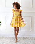 MILLE Clothing Bea Dress in Yellow Zinnia