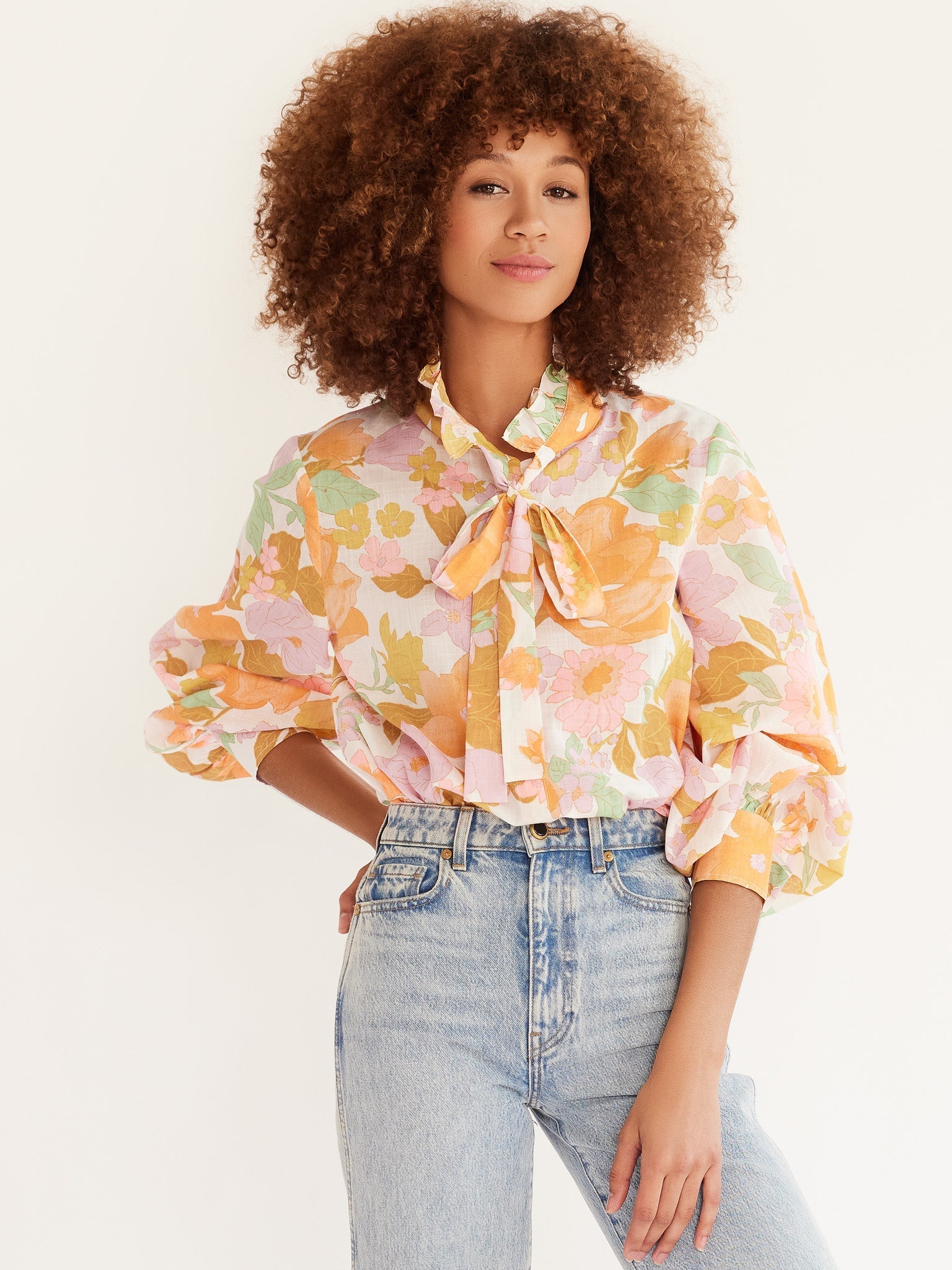 Blair Top in Harmony Floral – MILLE