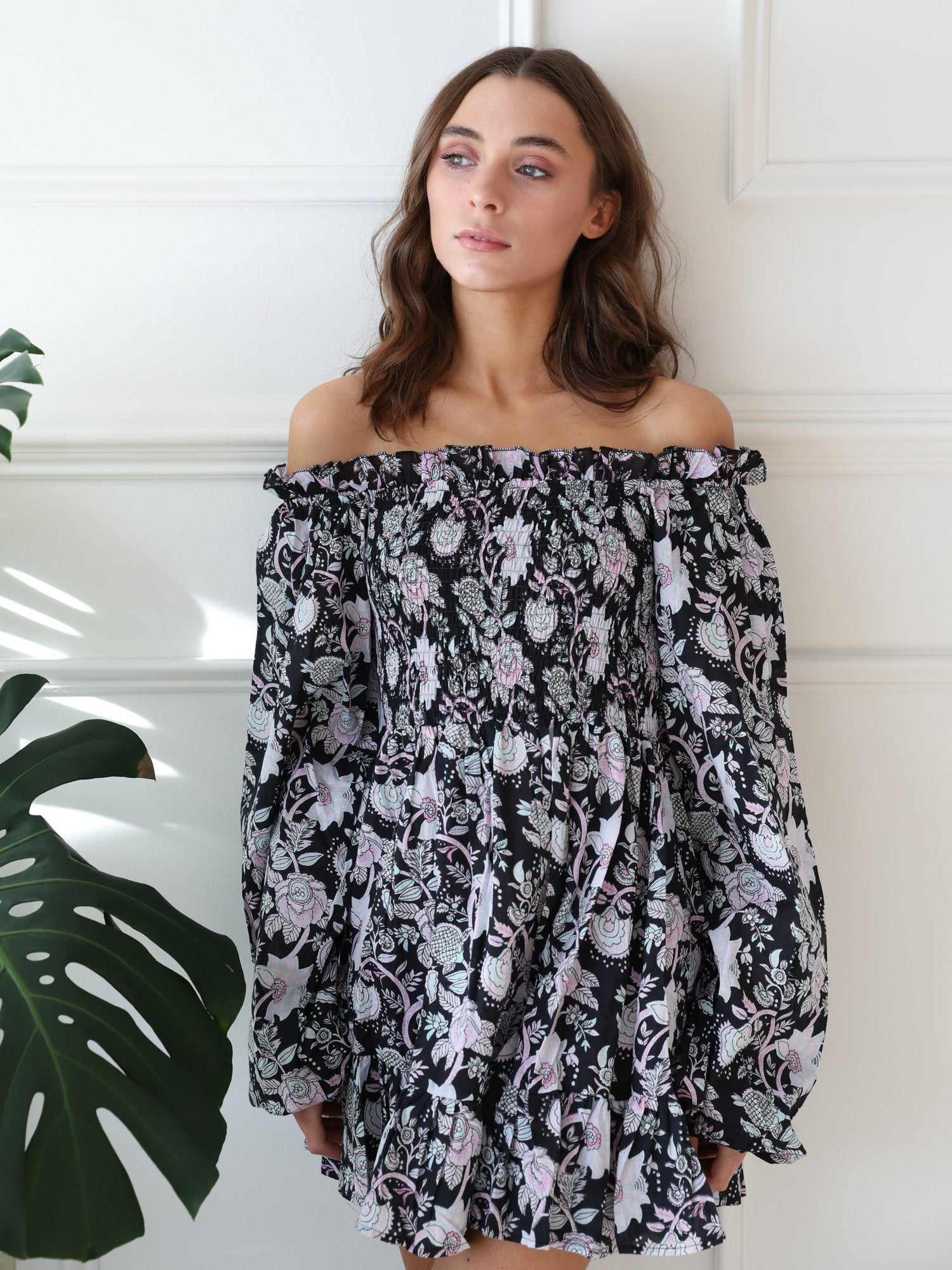 MILLE Clothing Calista Dress in Tropical Night