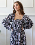 MILLE Clothing Catherine Dress in Tropical Night