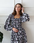 MILLE Clothing Catherine Dress in Tropical Night