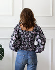 MILLE Clothing Circe Top in Tropical Night