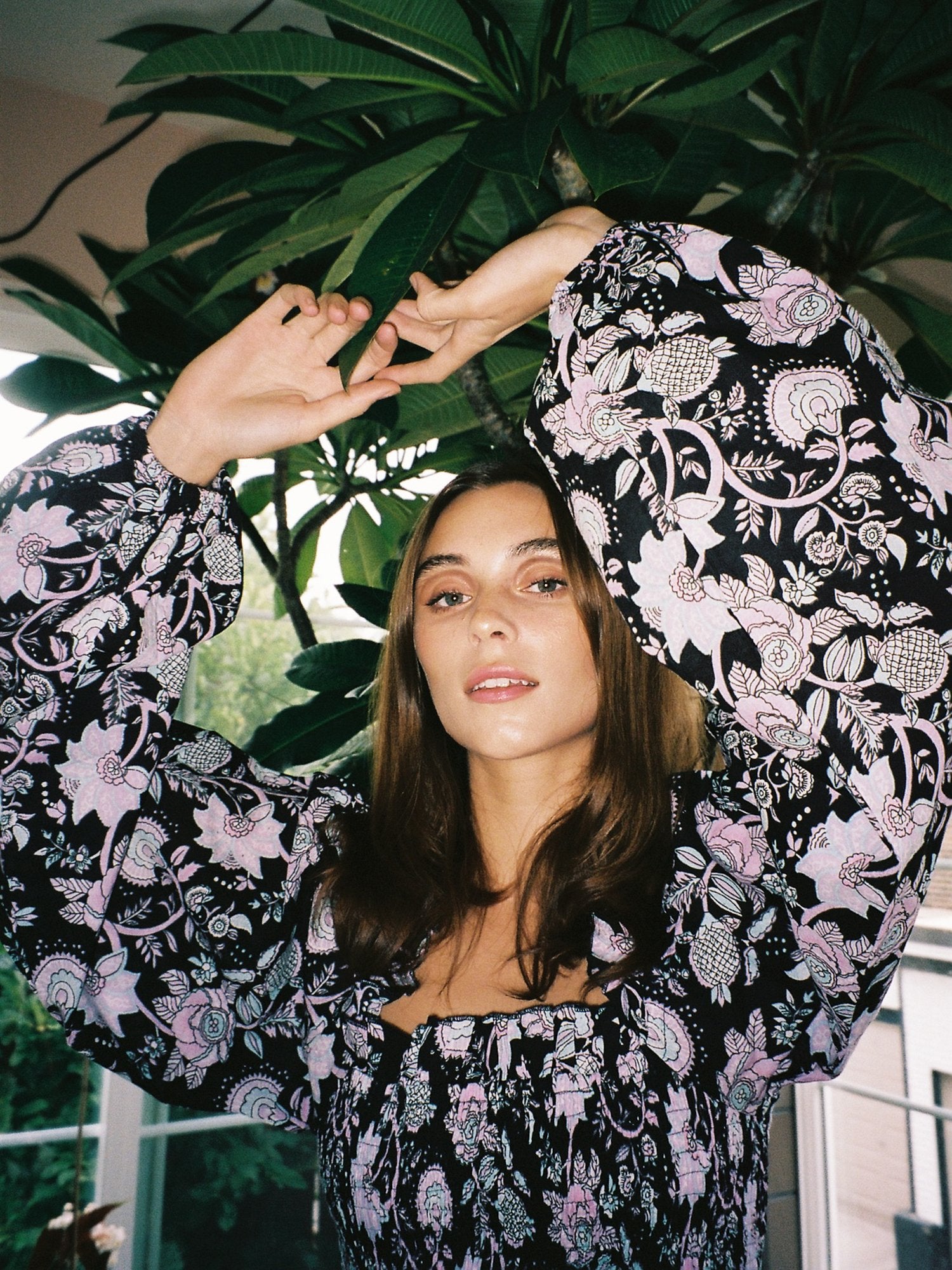 MILLE Clothing Circe Top in Tropical Night