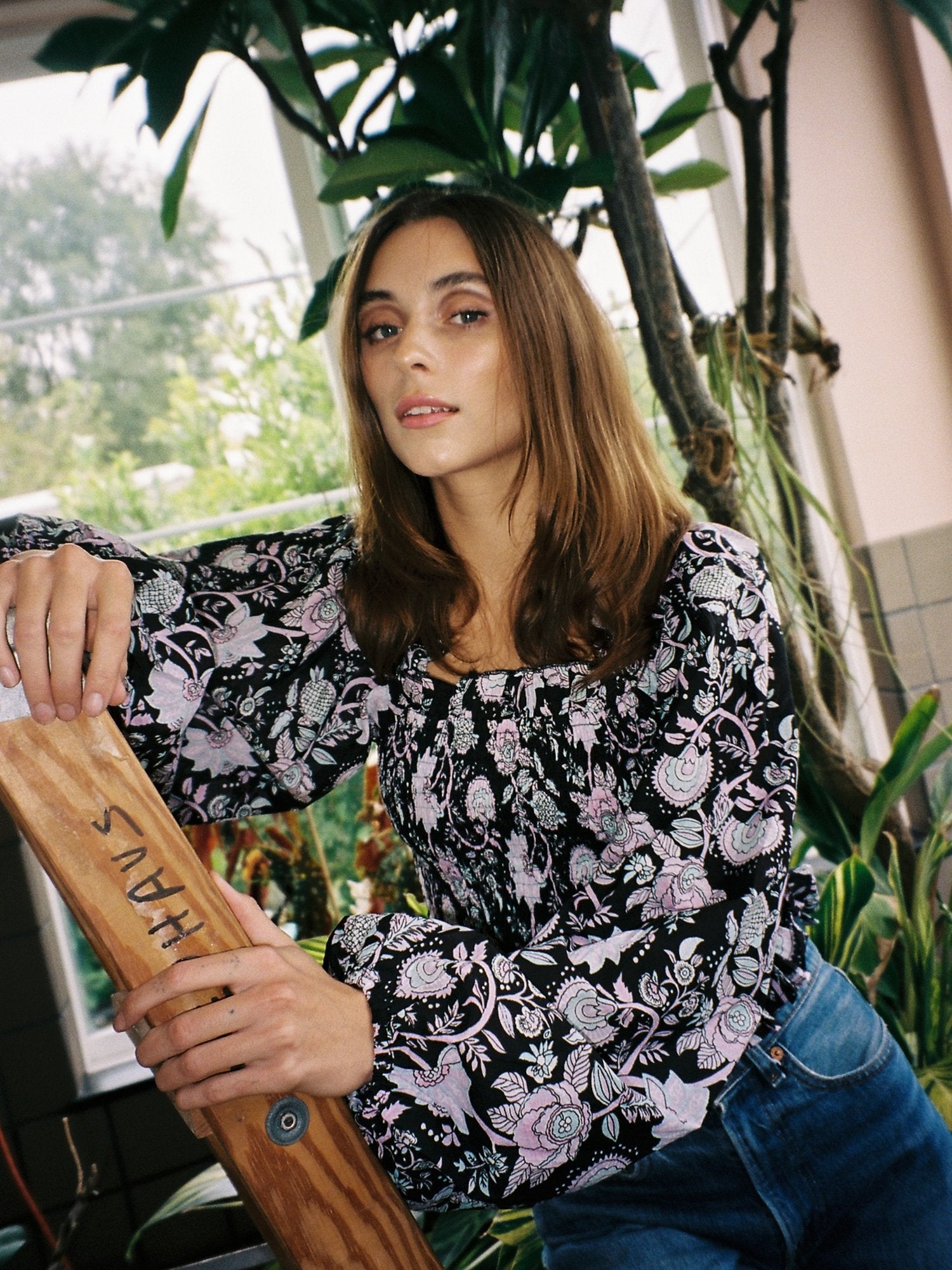 MILLE Clothing Circe Top in Tropical Night