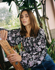 MILLE Clothing Circe Top in Tropical Night