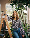 MILLE Clothing Circe Top in Tropical Night
