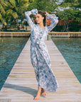 MILLE Clothing Elisabetta Dress in Cornflower
